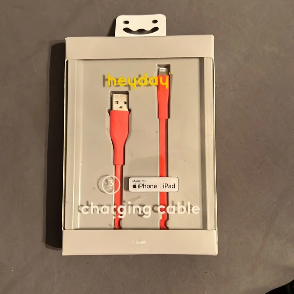 Heyday 3 feet USB charging cable for iPhone and iPod
